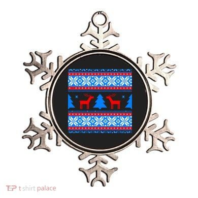 Ugly Reindeer Christmas Sweater Ornament