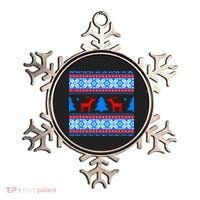 Ugly Reindeer Christmas Sweater Ornament thumb 0