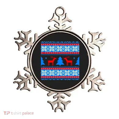 Ugly Reindeer Christmas Sweater Ornament