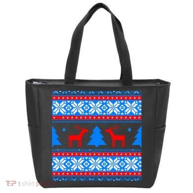 Ugly Reindeer Christmas Sweater Tote Bag
