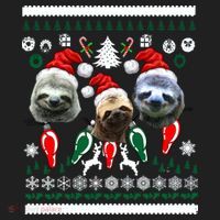 Ugly Sloth Christmas Sweater Beanie thumb 2