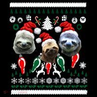 Ugly Sloth Christmas Sweater Baby Bodysuit thumb 2