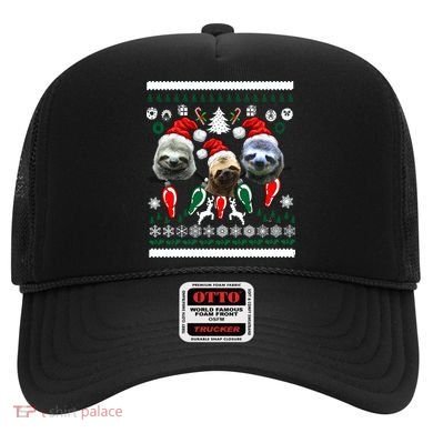 Ugly Sloth Christmas Sweater Hat