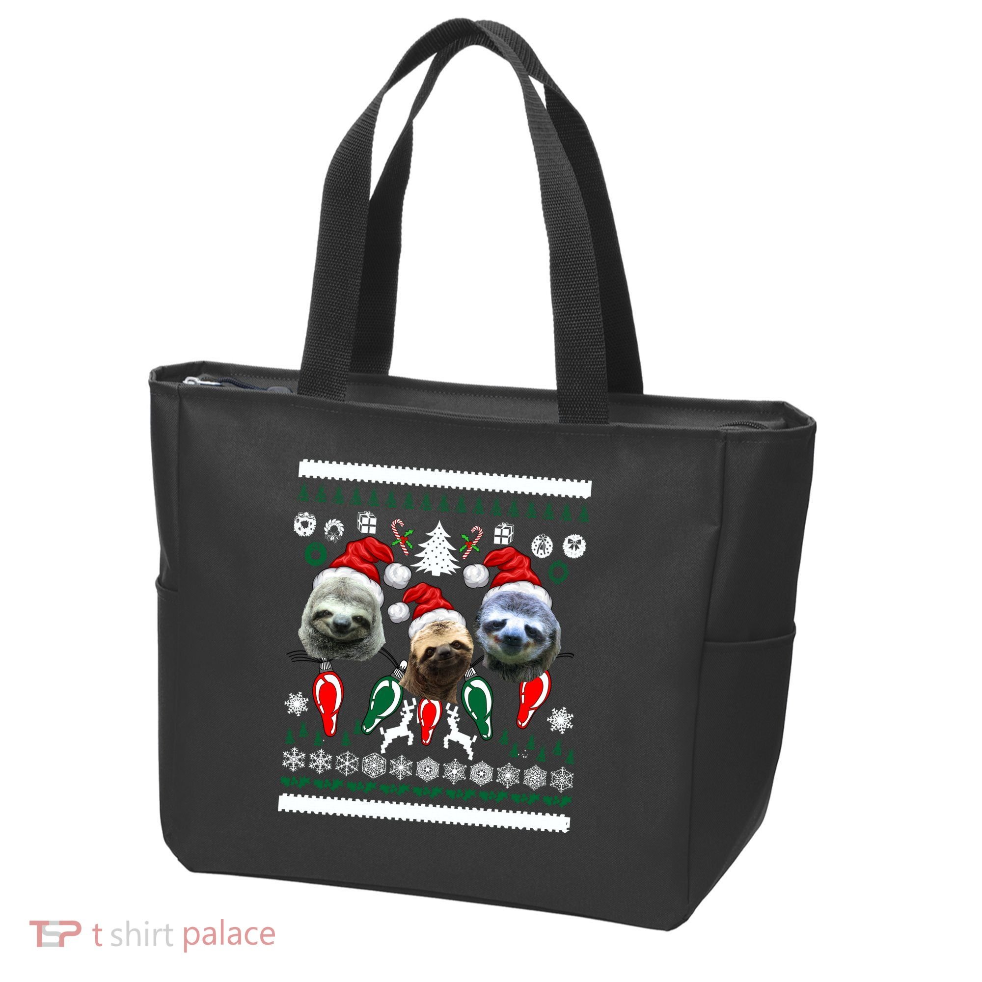 Ugly Sloth Christmas Sweater Tote Bag