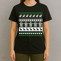 Ugly Snowman Christmas Sweater T-Shirt thumb 4