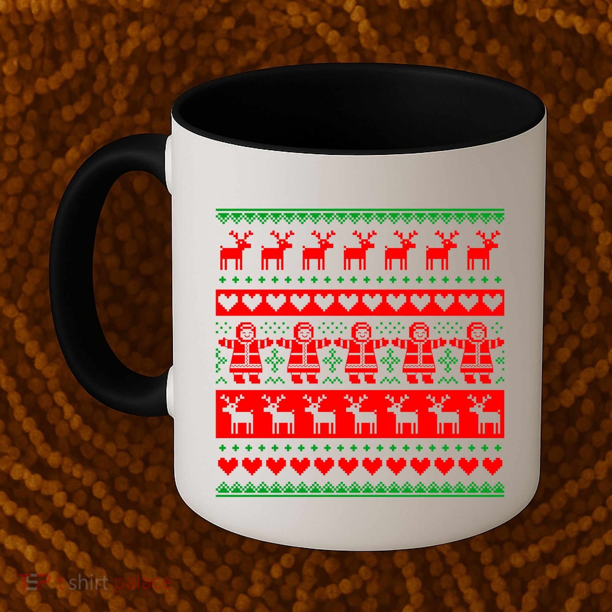 Ugly Snowman Christmas Sweater Coffee Mug