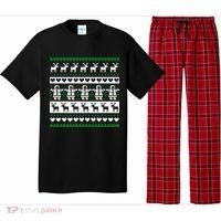 Ugly Snowman Christmas Sweater Pajama Set thumb 0