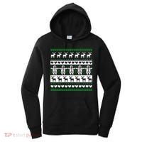 Ugly Snowman Christmas Sweater Women's Hoodie thumb 0