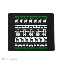 Ugly Snowman Christmas Sweater Mousepad thumb 0