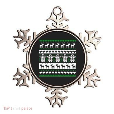 Ugly Snowman Christmas Sweater Ornament