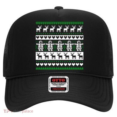 Ugly Snowman Christmas Sweater Hat