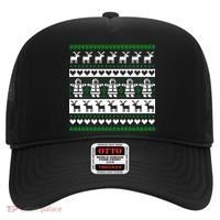 Ugly Snowman Christmas Sweater Hat thumb 0