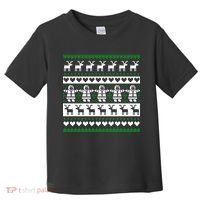 Ugly Snowman Christmas Sweater Toddler T-Shirt thumb 0