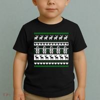 Ugly Snowman Christmas Sweater Toddler T-Shirt thumb 2