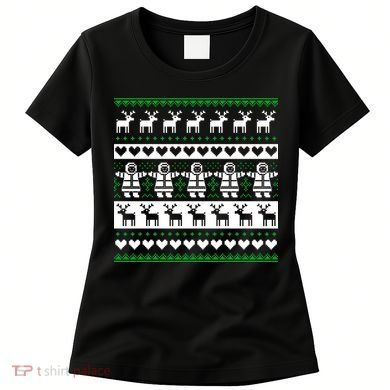 Ugly Snowman Christmas Sweater Women's T-Shirt