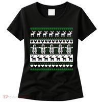 Ugly Snowman Christmas Sweater Women's T-Shirt thumb 0
