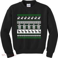 Ugly Snowman Christmas Sweater Kids Sweatshirt thumb 0