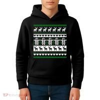 Ugly Snowman Christmas Sweater Kids Hoodie thumb 4