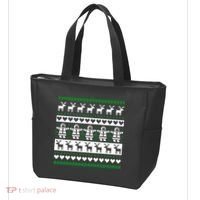 Ugly Snowman Christmas Sweater Tote Bag thumb 3