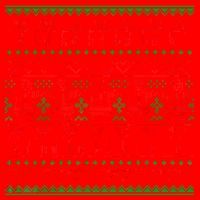 Ugly Snowman Christmas Sweater Santa Hat thumb 1