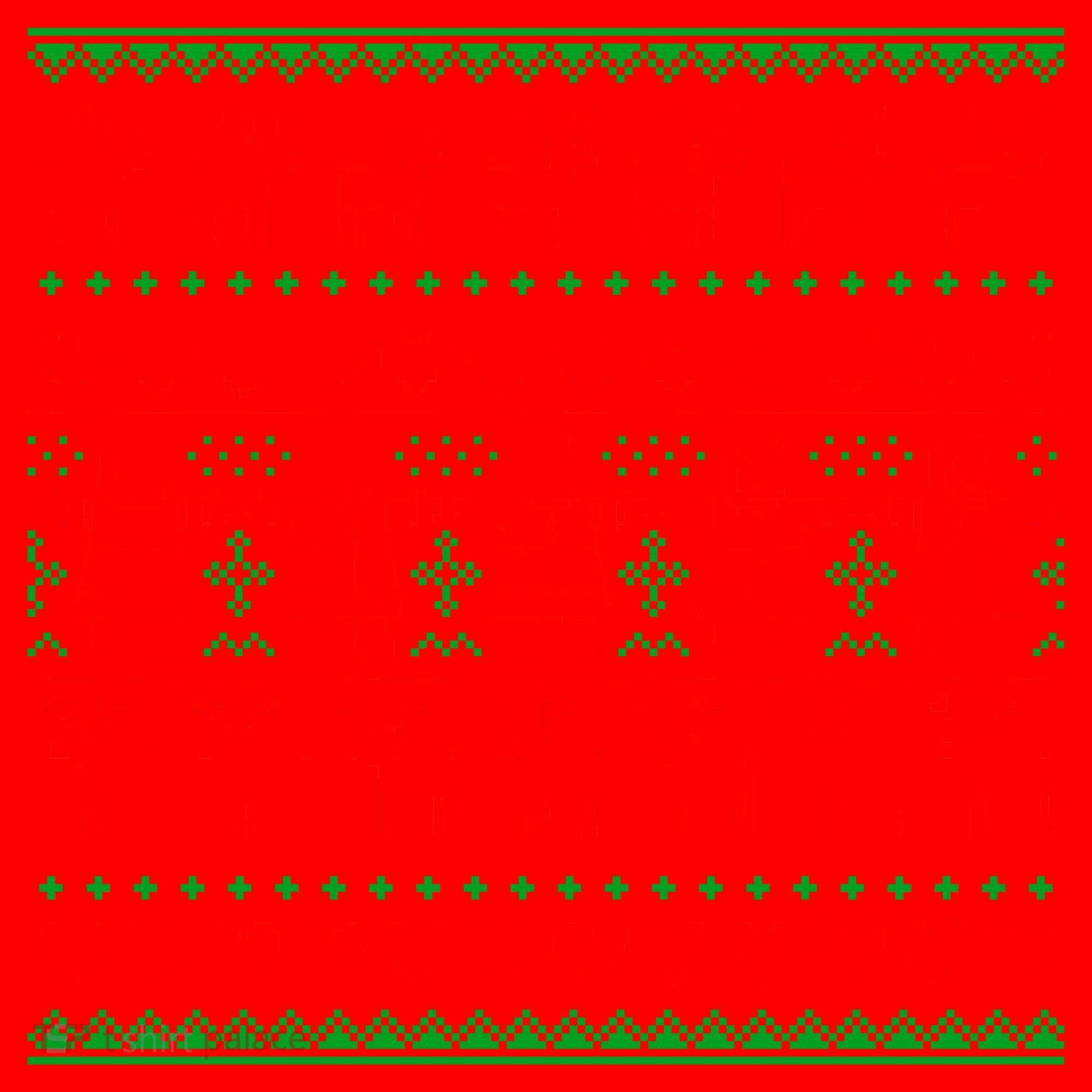 Ugly Snowman Christmas Sweater Santa Hat