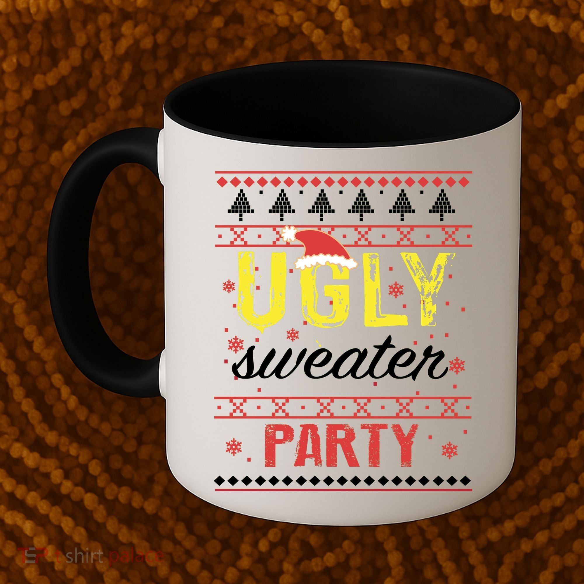 Ugly Sweater Party Funny Christmas Sweater Coffee Mug