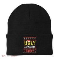 Ugly Sweater Party Funny Christmas Sweater Beanie thumb 0