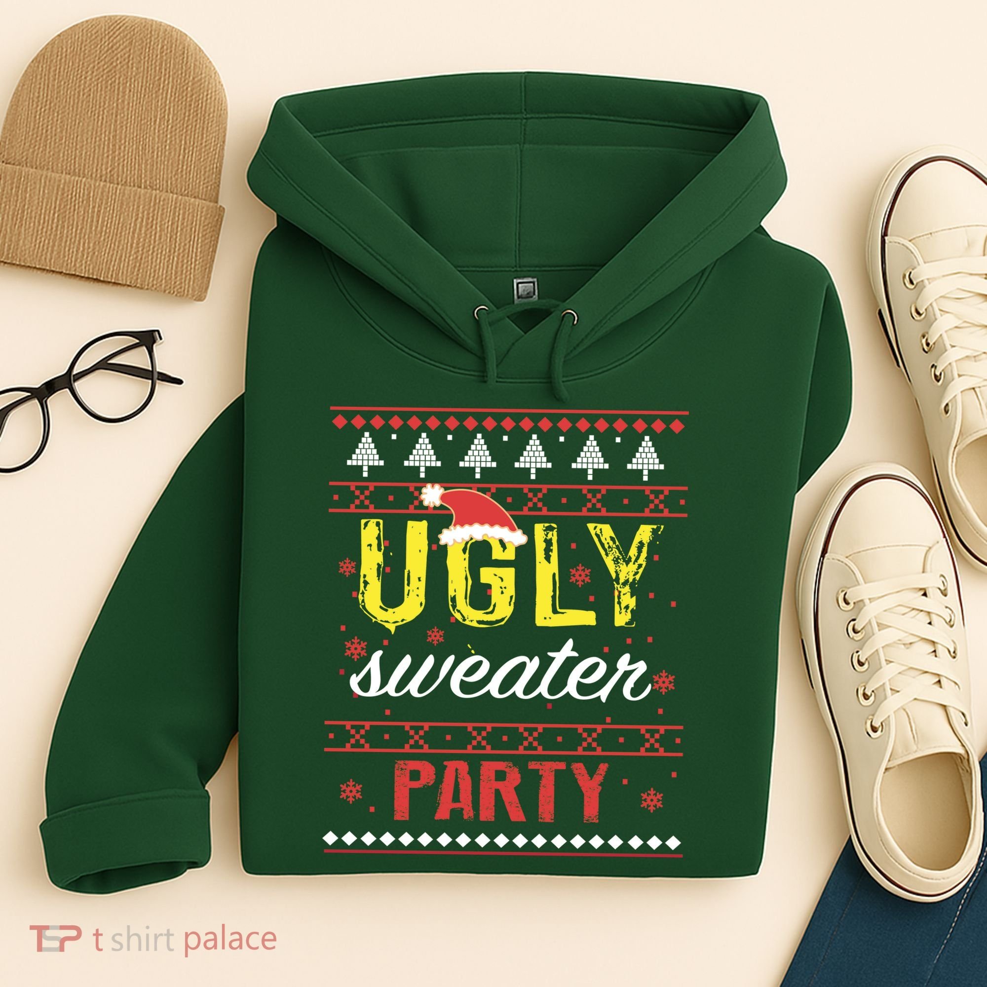Ugly Sweater Party Funny Christmas Sweater Hoodie