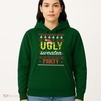 Ugly Sweater Party Funny Christmas Sweater Hoodie thumb 5