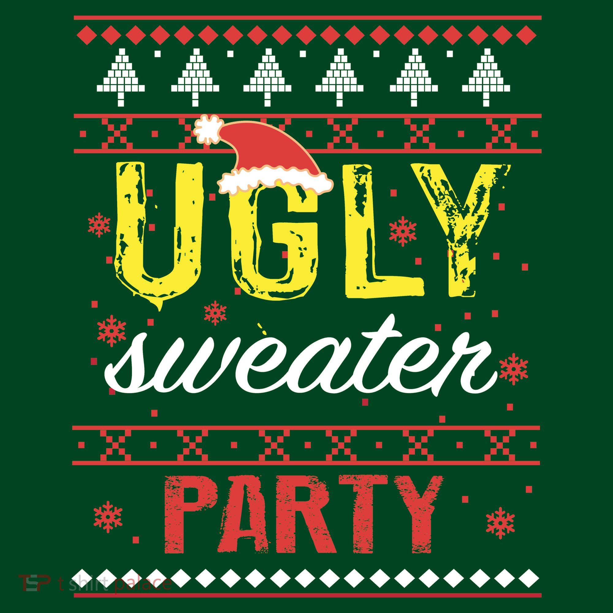 Ugly Sweater Party Funny Christmas Sweater Long Sleeve Shirt