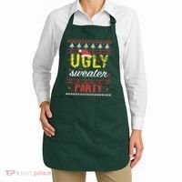 Ugly Sweater Party Funny Christmas Sweater Apron thumb 2