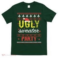 Ugly Sweater Party Funny Christmas Sweater T-Shirt thumb 0
