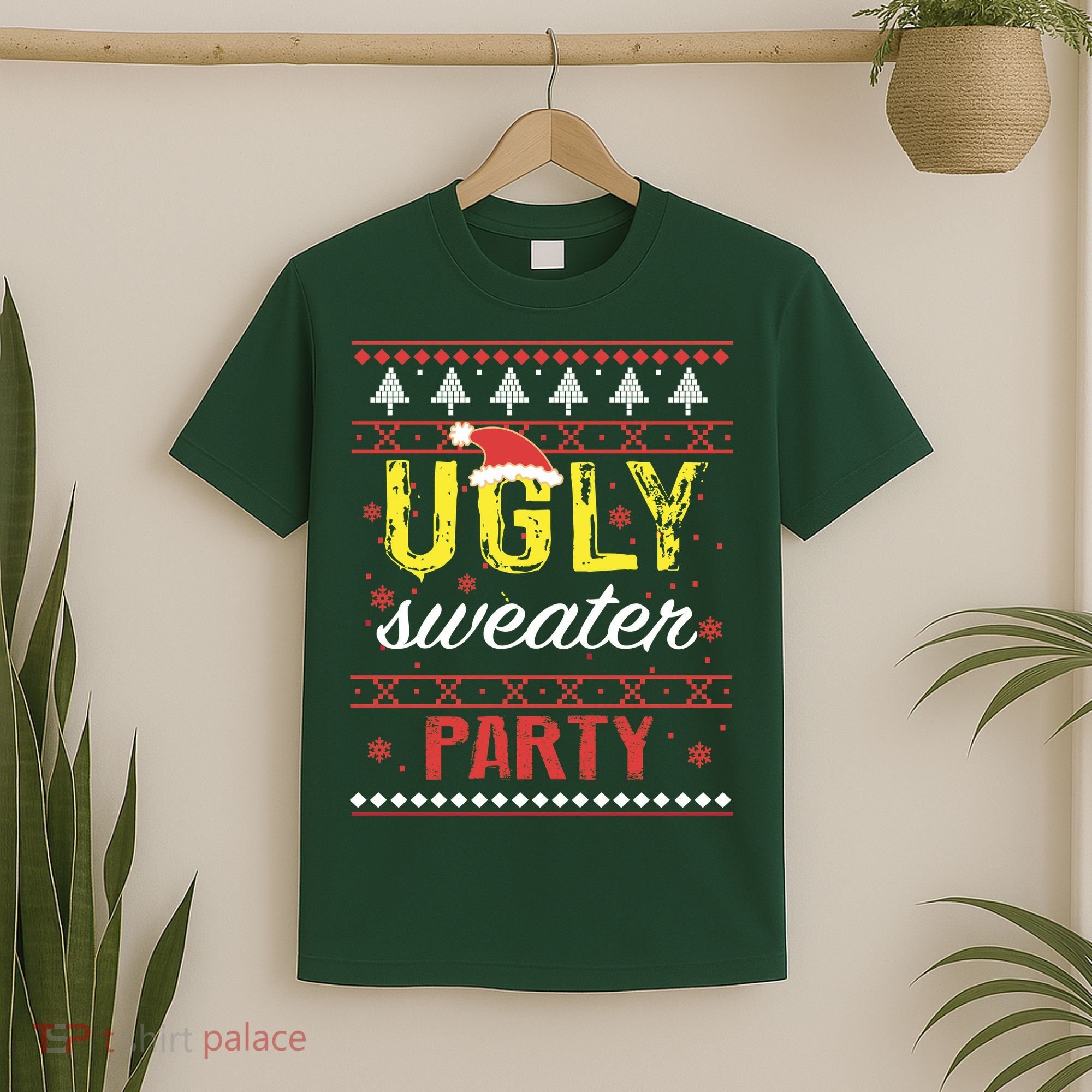Ugly Sweater Party Funny Christmas Sweater T-Shirt