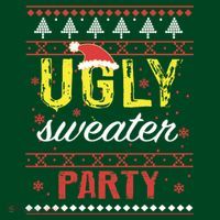 Ugly Sweater Party Funny Christmas Sweater T-Shirt thumb 7
