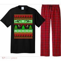 Ugly Zombie Apocalypse Christmas Sweater Pajama Set thumb 0