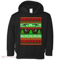 Ugly Zombie Apocalypse Christmas Sweater Toddler Hoodie thumb 0