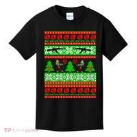 Ugly Zombie Apocalypse Christmas Sweater Kids T-Shirt thumb 0