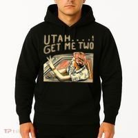 Utah Get Me Two 1980s Movie Quote Hoodie thumb 2