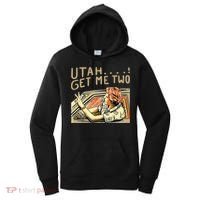 Utah Get Me Two 1980s Movie Quote Women's Hoodie thumb 0