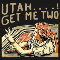 Utah Get Me Two 1980s Movie Quote Mousepad thumb 1