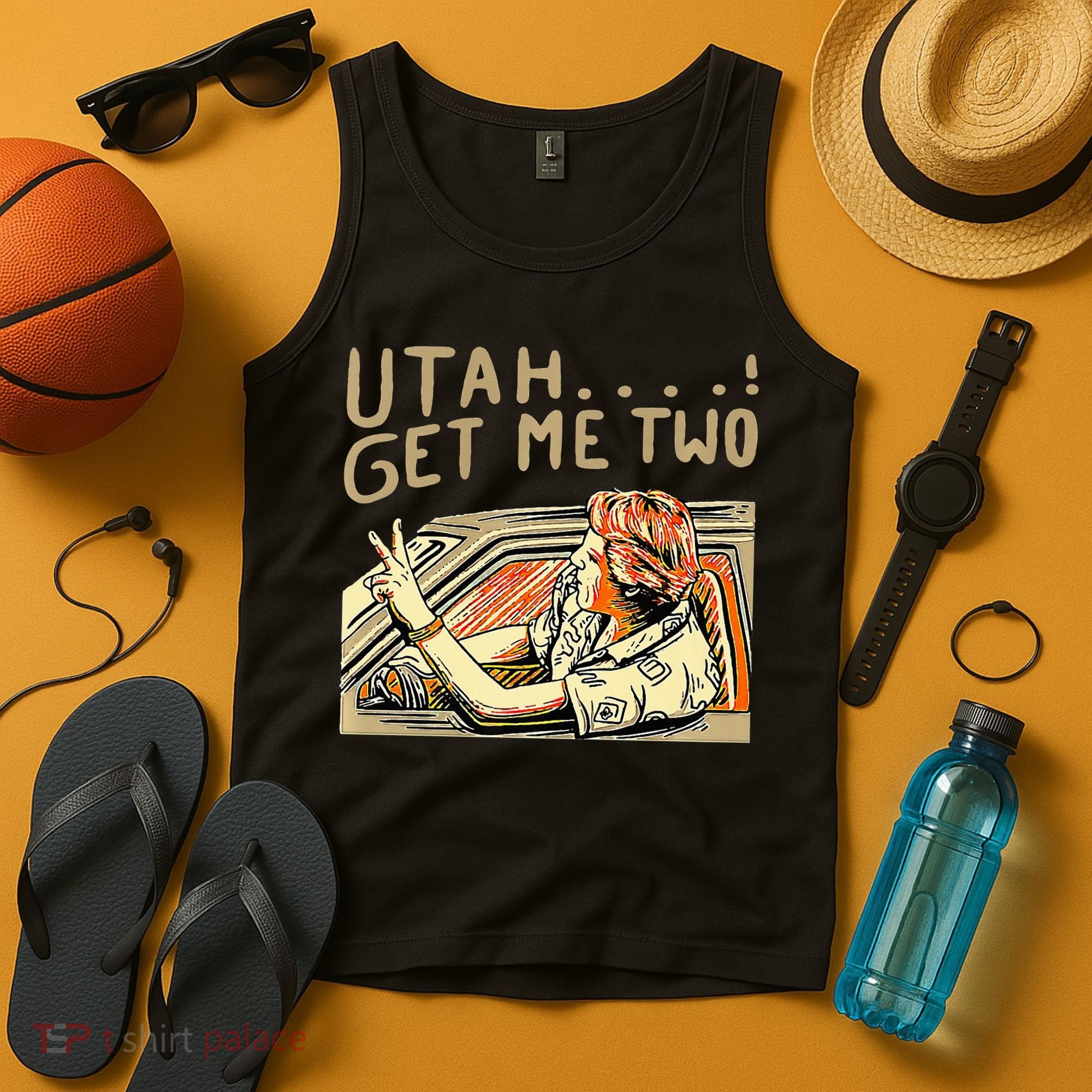 Utah Get Me Two 1980s Movie Quote Tank Top