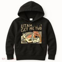 Utah Get Me Two 1980s Movie Quote Kids Hoodie thumb 0