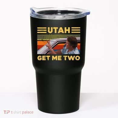 Utah Get Me Retro Two Vintage Funny Tumbler