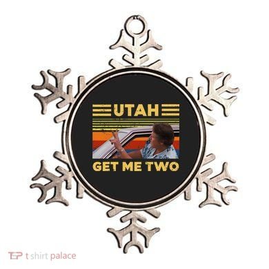 Utah Get Me Retro Two Vintage Funny Ornament