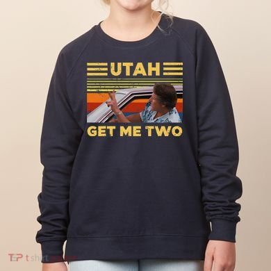 Utah Get Me Retro Two Vintage Funny Women's Sweatshirt
