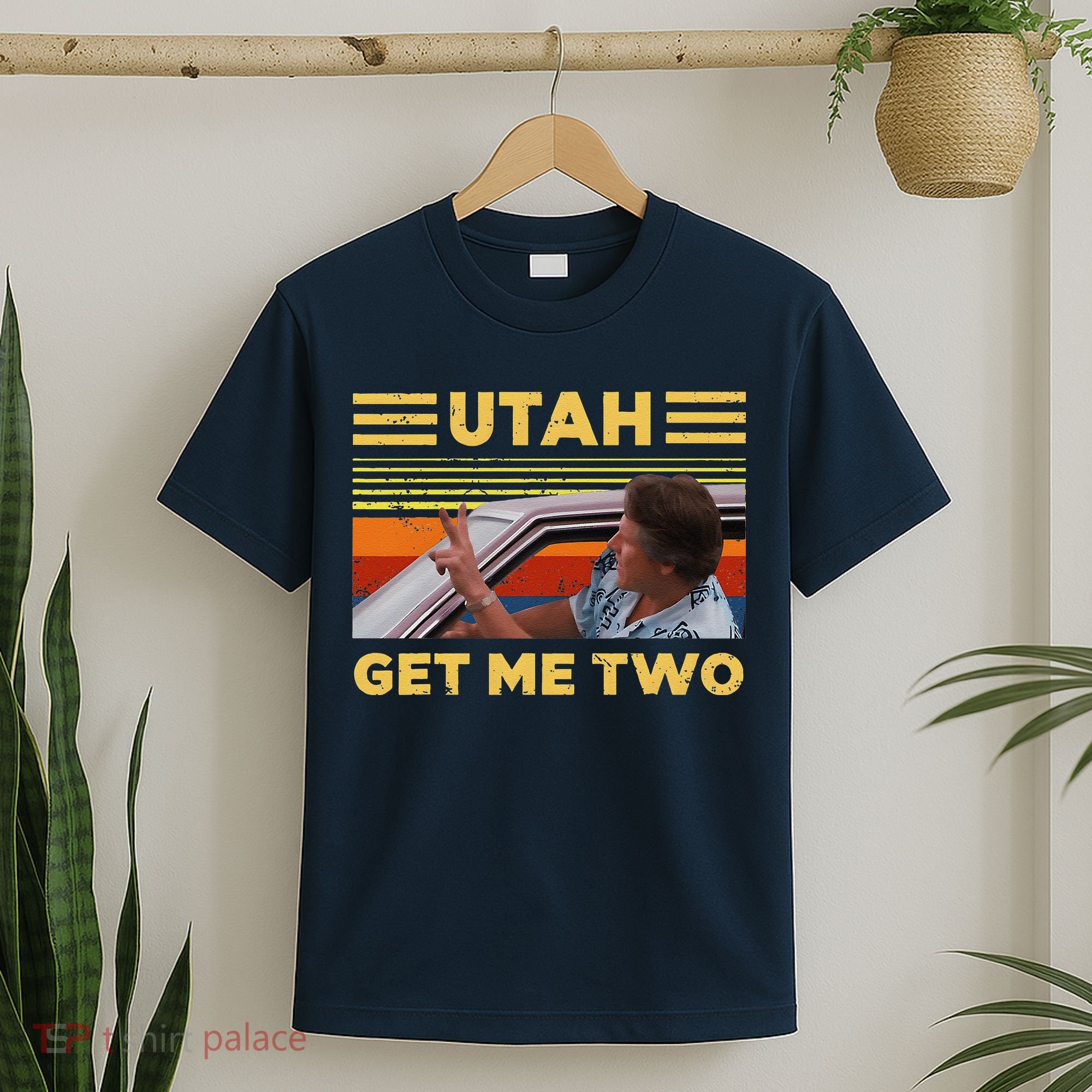 Utah Get Me Retro Two Vintage Funny T-Shirt