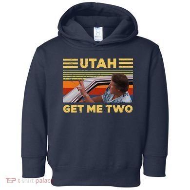 Utah Get Me Retro Two Vintage Funny Toddler Hoodie