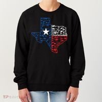 Usa Guns Patriotic Texan America Texas Women's Sweatshirt thumb 0