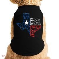 Usa Guns Patriotic Texan America Texas Doggie Tank thumb 0