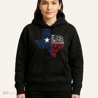 Usa Guns Patriotic Texan America Texas Hoodie thumb 5